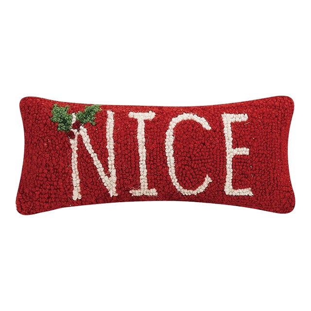 Nice Hook Pillow 12" x 5" For Sale