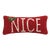 Nice Hook Pillow 12" x 5" For Sale