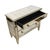 Traditional Single Regency Style Mirrored Three Drawer Chest With Gilt Trim For Sale - Image 3 of 4