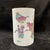 Vintage Chinese Famille Rose Porcelain Brush Pot With Figural and Mythical Beast Motif For Sale - Image 4 of 5