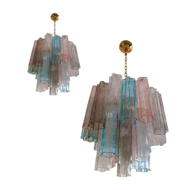 Glass Murano Glass Sputnik Chandeliers by Simoeng, Set of 2 For Sale - Image 7 of 7