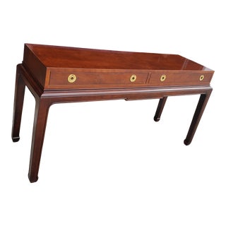 Vintage 1980's Henredon Asian Console Table For Sale