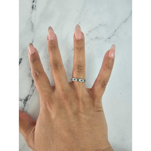 ♥ Product Summary ♥ Main Stone: Diamond & Emerald Approx. Carat Weight: .56cttw Emerald Carat Weight: .28ct Diamond Color:...