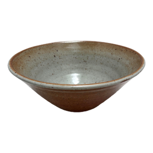 Vintage Rustic Stoneware Studio Pottery Artisan Bowl