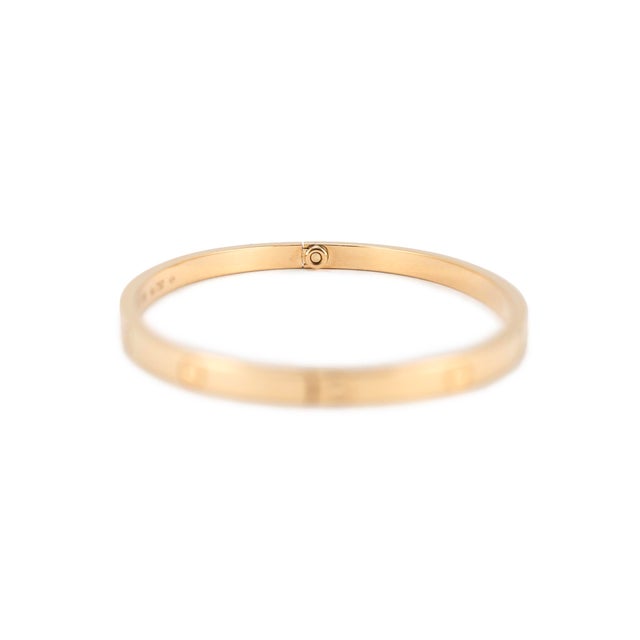Cartier Cartier Love Small Model 18k Yellow Gold Bangle Bracelet For Sale - Image 4 of 9