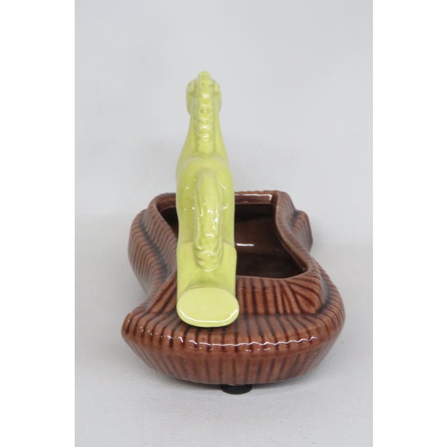 Mid Century Modern Ceramic Horse Figurine Planter 4644b For Sale - Image 11 of 14