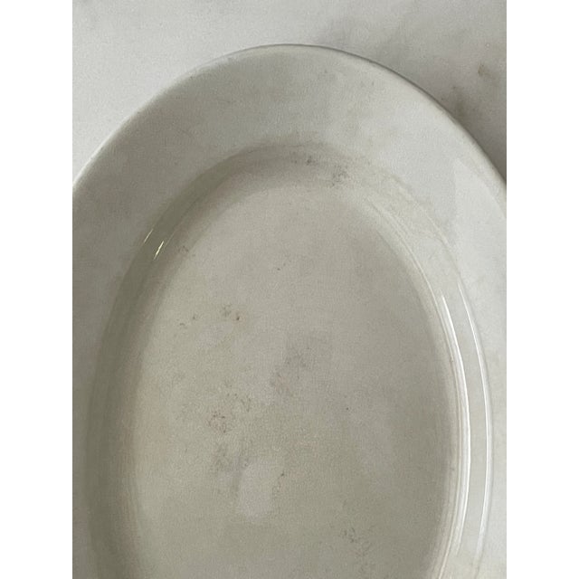 English 1890 Meakin Ironstone Platter For Sale - Image 3 of 5
