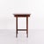 Mahogany Lamp Table or Sewing Table with Brass Lock and Tapered Legs, 1920 For Sale - Image 3 of 15