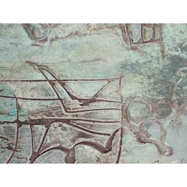 Hector Ramirez Ortega, Composition, 1990, Mixed Media For Sale - Image 6 of 9