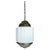 1930s Art Deco Milk Glass Pendant Light #1 For Sale - Image 14 of 18