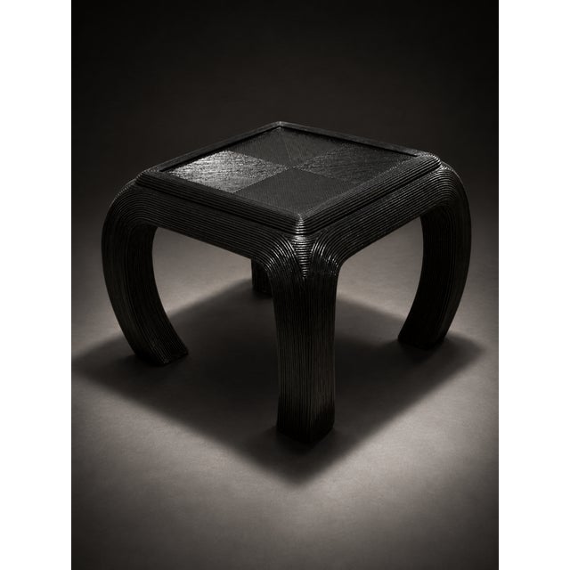 The LOOM Arc Ribbed Sculptural Side Table is a one-of-one studio-finished design object defined by rhythm, shadow, and...
