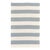 Dash & Albert by Annie Selke Catamaran Stripe Light Blue/Ivory Indoor/Outdoor Rug, 4' x 6' For Sale