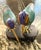 Blue Vintage Cloisonné Enamelled Birds For Sale - Image 8 of 10