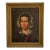 Antique 19th Century American Folk Portrait of Woman in Lace Cap, Original Oil on Canvas For Sale