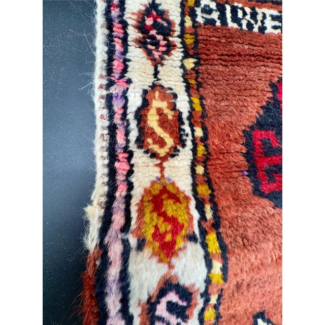 Antique Turkish Wool Half Saddle Bag For Sale - Image 11 of 16