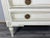 Vintage Cream Painted Chest of 3 Drawers For Sale - Image 5 of 15