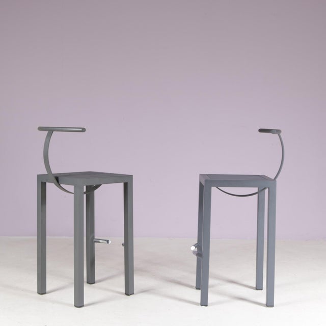 2000 - 2009 Sarapis Bar Stool by Philippe Starck for Driade, Italy, 1980s For Sale - Image 5 of 12