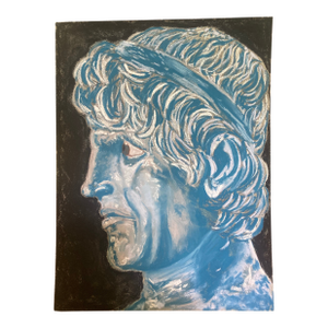 Original Pastel Portrait of Seleucus Nicator