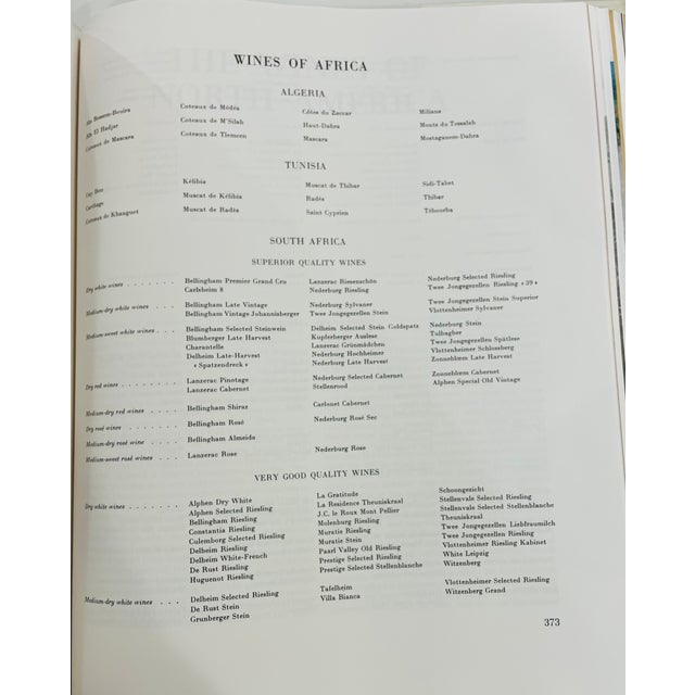 Red & Gold Coffee Table Book - The Great Book of Wine by Joseph Jobe (1980s) For Sale - Image 11 of 11