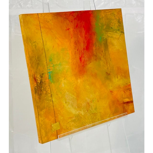 Sam Richardson “Amana Series” Abstract Painting on Board, American Contemporary For Sale - Image 4 of 18