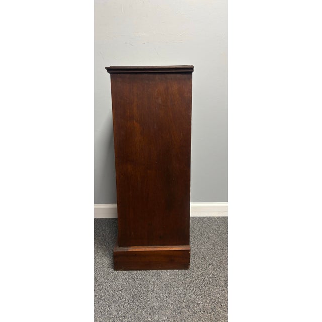 English Antique English Mahogany Pot Cupboard Nightstand For Sale - Image 3 of 7
