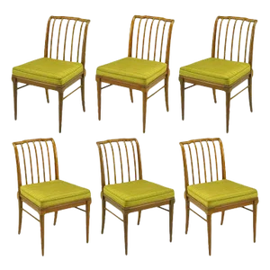 Six J. Stuart Clingman Dining Chairs by John Widdicomb