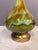 1960s Mid Century Drip Glaze Ceramic Onion Shape Table Lamp For Sale - Image 5 of 7