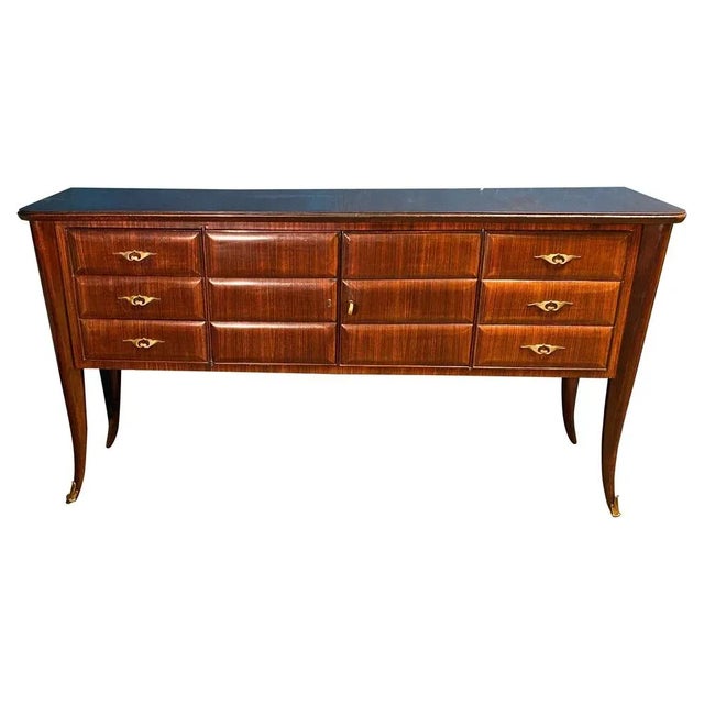 Italian Bar Cabinet attributed to Paolo Buffa, 1950s For Sale - Image 11 of 11