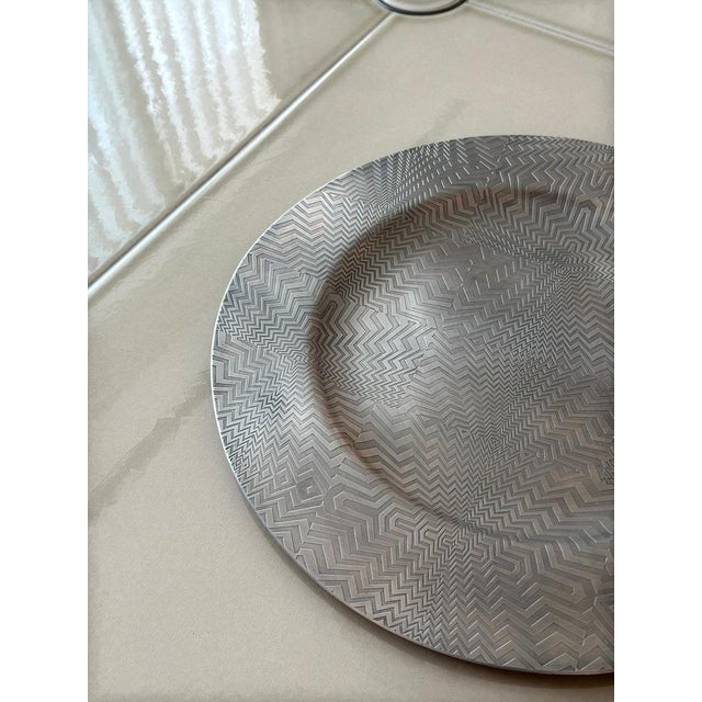 Large Pewter Charger Plate, United Kingdom, 2012 For Sale - Image 9 of 10