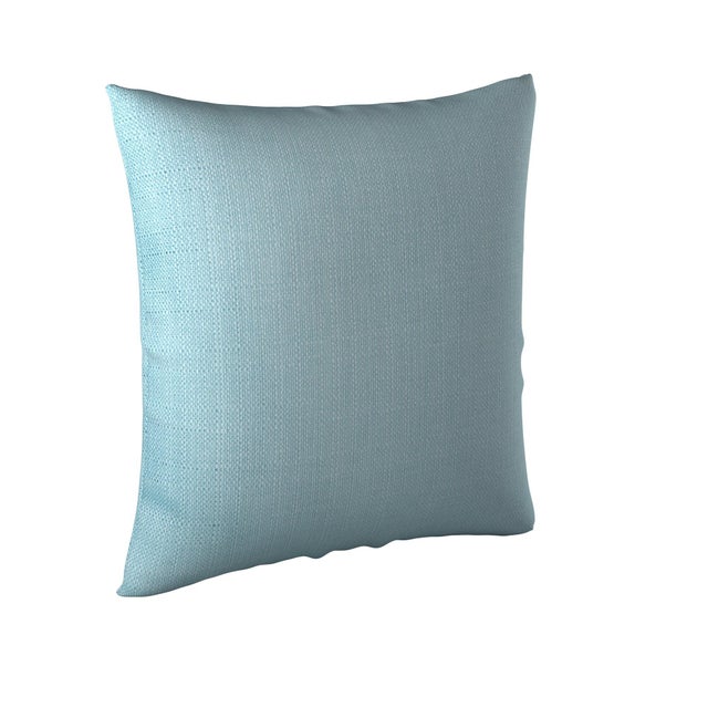2020s 20 x 20 Pillow Sterling Breeze - Down Insert For Sale - Image 5 of 9