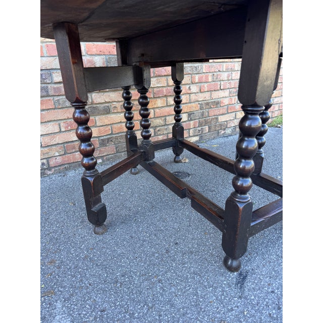 19th Century English Gateleg Table For Sale - Image 4 of 14