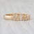 New Diamond Stackable Ring 14k Yellow Gold Wedding Band Women's Stacking Sz 6.25 For Sale - Image 4 of 7