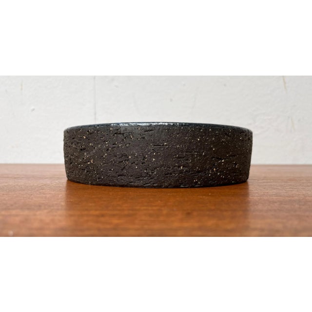 Blue Mid-Century Danish Studio Pottery Bowl from Bangholm, 1960s For Sale - Image 8 of 13