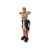Primitive folk art figurine of a 4th of July American rabbit. This highly collectible Poliwoggs art is from 2000. It is in...