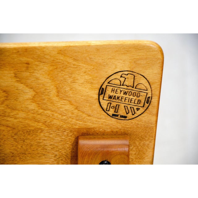 1950s Heywood Wakefield Kohinoor Twin Size Bed Chairish