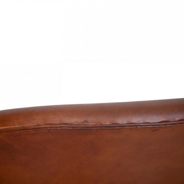 Vintage Swan Chair in Leather by Arne Jacobsen, 1969 For Sale - Image 11 of 16