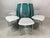 Silver Postmodern Dining Chairs in Bouclé, 1980s, Set of 6 For Sale - Image 8 of 18