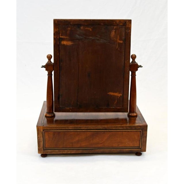 2000 - 2009 Georgian Mahogany Dressing Mirror For Sale - Image 5 of 7