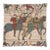 Bayeux Cavalry Tapestry Cushion With Feather Filler - 46x46cm (18"x18") For Sale