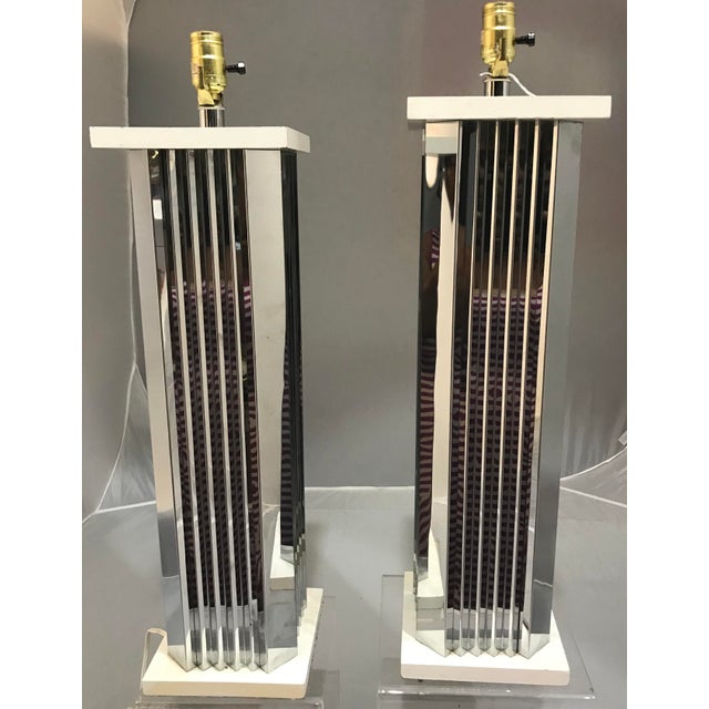 Vintage Sunset Cosco Co Lamps - a Pair | Chairish