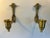 1940s English Bronze Sconces - a Pair For Sale - Image 10 of 12