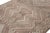 Rug & Kilim 1940s Vintage Zayane Moroccan Kilim in White & Brown Tribal Patterns by Rug & Kilim For Sale - Image 4 of 7