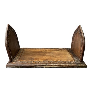 Early 1900s Mahogany Adjustable Bookends For Sale