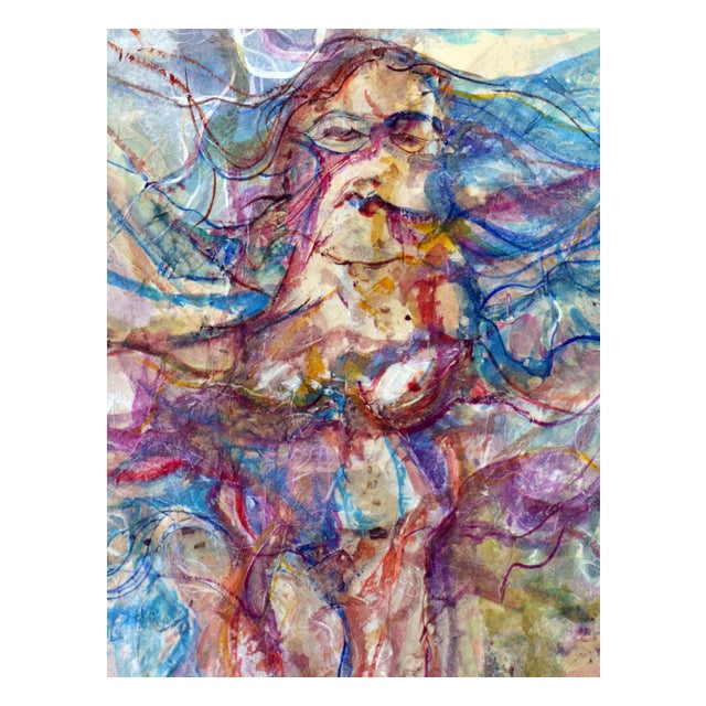 American Nature Woman Nude Figurative by Virginia J Hughins For Sale - Image 3 of 6