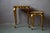 1960s Florentine Baroque Style Gilded Nesting Tables, 1950s, Set of 2 For Sale - Image 5 of 18
