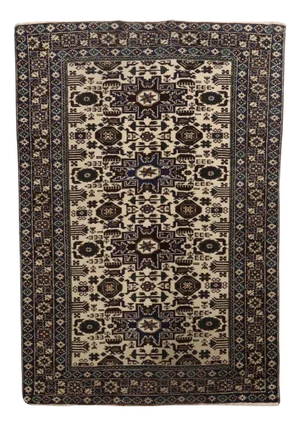 Ardebil Rug in Cotton & Wool