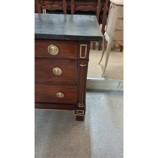 Traditional Empire Period Chest of Drawers, 1850 For Sale - Image 3 of 10