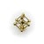 Vintage 14k Gold Atomium Molecule Charm For Sale In Los Angeles - Image 6 of 9