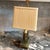 1930s Green Onyx & Brass Bouillotte Lamp For Sale - Image 9 of 12
