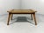 Mid-Century Modern Small Vintage Blond Oak Stool, 1960s For Sale - Image 3 of 16
